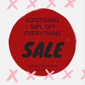 ❗️❗️❗️❗️❗️Additional 50%❗️❗️❗️EVERYTHING MUST GO